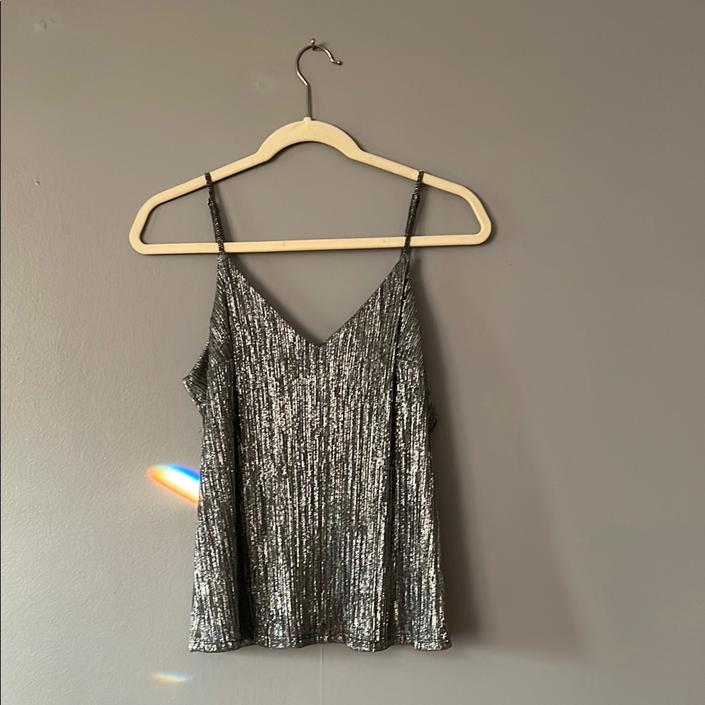 Silver Tank with Relaxed Fit